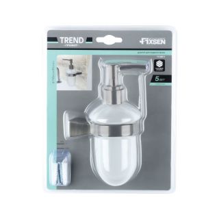 Дозатор FIXSEN для жидкого мыла TREND GRAPHITE  (FX-98012)